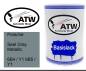 Preview: Porsche, Seal Gray Metallic, 6B4 / Y1 6B5 / Y1: 500ml Lackdose, von ATW Autoteile West.